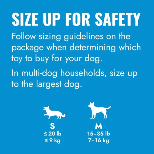 Miniatura 4 de KONG Puppy Goodie Bone - Juguete rellenable para cachorros pequeños - Masticable de goma natural para cachorros - Juguete para dentición - para Hueso