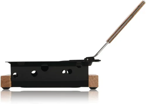 Miniatura 3 de Boska Holland Life Collection queso raclette para llevar, juego para queso raclette con vela pequeña, de madera de roble europeo