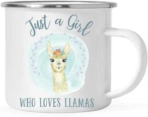 Miniatura 32 de Andaz Press Taza de café de acero inoxidable con temática de alpaca de 11 onzas, regalo de broma, colorido gráfico de llama bohemio, 1 paquete, taza