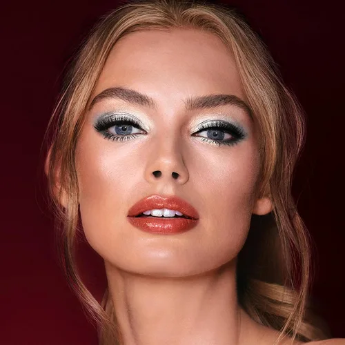 Miniatura 6 de Boobeen Sombra de ojos en barra impermeable con lápiz de sombra de ojos en crema brillante, kit de maquillaje de ojos con purpurina fácil de usar
