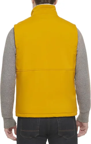 Miniatura 4 de Tommy Hilfiger Chaleco con forro Sherpa para hombre, Multi