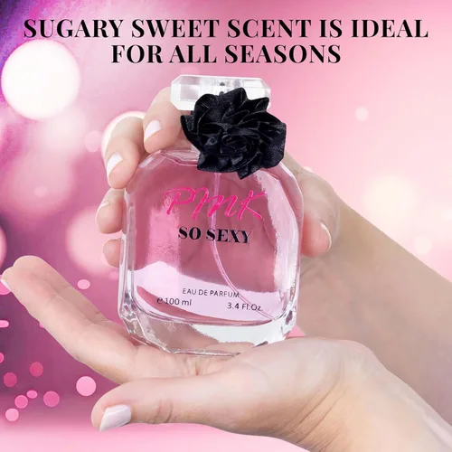 Miniatura 6 de Pink So Sexy - Eau de Parfum para mujer, fragancia floral afrutada con aroma dulce azucarado, bergamota, manzana y crema batida, fresco, dulce