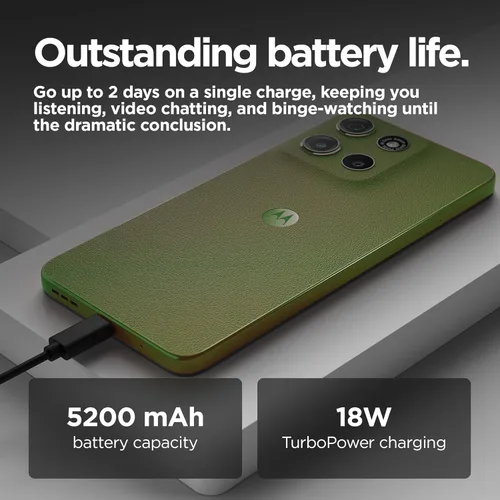 Miniatura 3 de Motorola Moto G15 4G LTE (XT2521-2) 4+128GB SIM dual GSM desbloqueado modelo internacional para T-Mobile, Metro PCS, Mint, Ultra y Tello