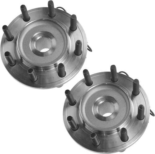 Miniatura 114 de TRQ Juego de 2 rodamientos de rueda delantera y conjunto de cubo 4WD compatible con Ford Ranger Mazda B4000 1998-2000