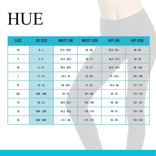 Miniatura 4 de Hue Ultra de la mujer Leggings Cintura Ancha