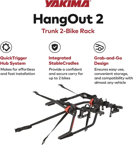 Miniatura 2 de Yakima Hangout 2 Portabicicletas