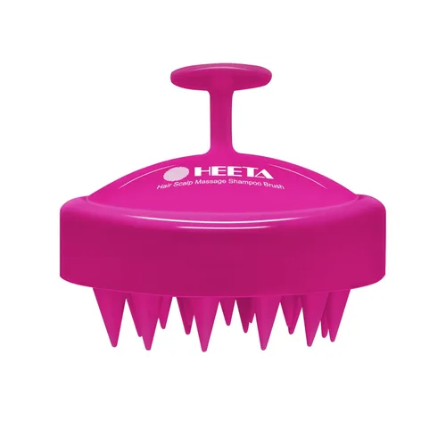 Miniatura 22 de HEETA Masajeador de cuero cabelludo para el crecimiento del cabello, cepillo exfoliante de champú de silicona para el cuero cabelludo
