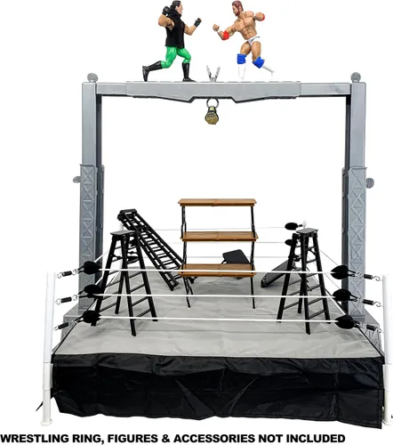 Miniatura 4 de Grab The Gear - Juego ajustable para figuras de acción de lucha libre