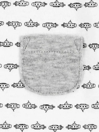 Miniatura 4 de Simple Joys by Carter's - Bodis de manga corta para bebé, paquete de 6
