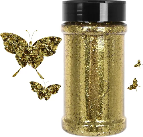 Miniatura 26 de Purpurina blanca ultrafina, 16 oz (1 lb), purpurina fina para manualidades de resina, uñas, vasos, slime, cosméticos y decoración de festivales