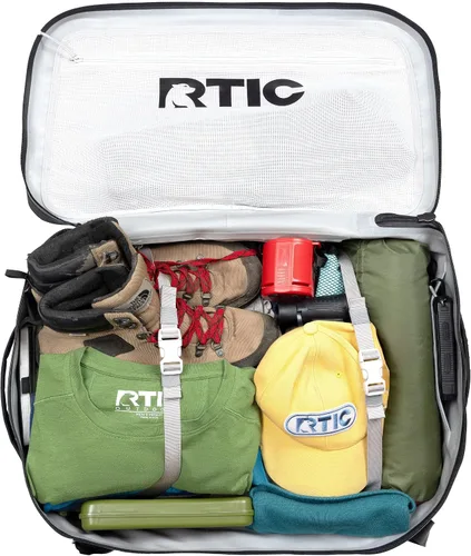 Miniatura 7 de RTIC Paquete de lona ultra seco, mochila impermeable para exteriores, bolsas flotantes para senderismo, viajes, camping, canotaje, mochileros, 60