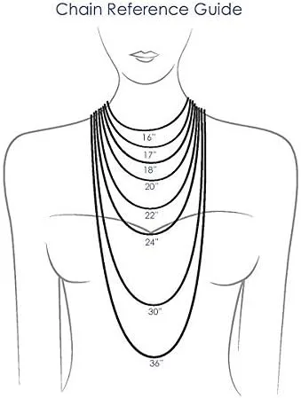Miniatura 7 de Collar de oro amarillo de 14 quilates, oro blanco, oro rosa, 0.079 in de ancho (16"-24")
