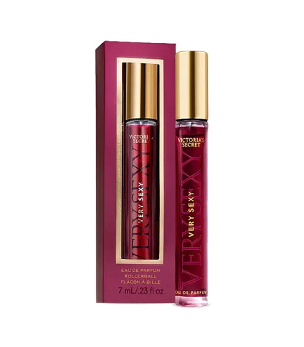Miniatura 15 de Victoria's Secret Bombshell Seduction Eau de Parfum Rollerball, notas de peonía blanca, salvia y almizcle de terciopelo, tamaño de viaje, mini