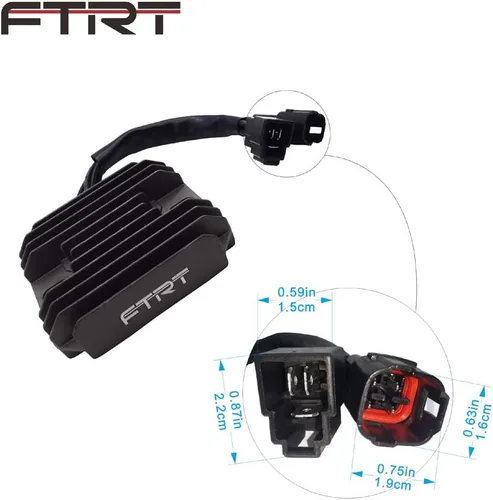Miniatura 4 de Regulador Rectificador de Motocicleta Compatible con GSXR600 GSXR750 GSX-R600 GSX-R750 2006-2011/ GSXR1000 GSX-R1000 2005-2012/ DL650 2004-2012
