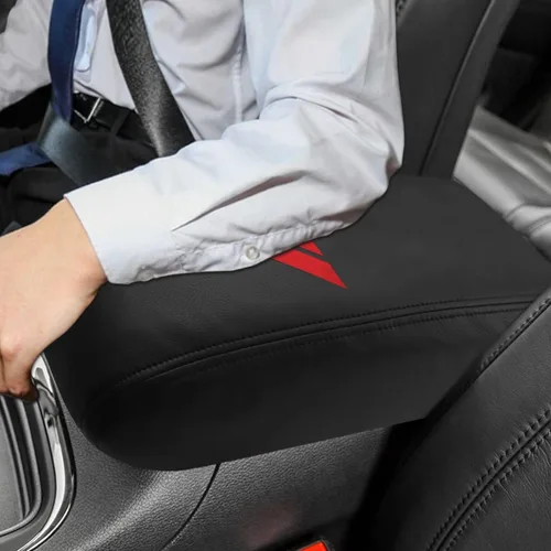 Miniatura 3 de INTGET Funda para reposabrazos de consola central de automóvil para Dodge Durango Accesorios 2011-2020, funda de cuero para reposabrazos, funda