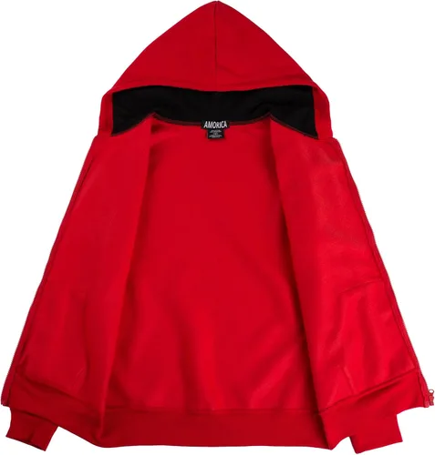 Miniatura 6 de ANGELA BEBE Conjunto deportivo para hombre, 2 piezas, sudadera con capucha y sudadera para hombre
