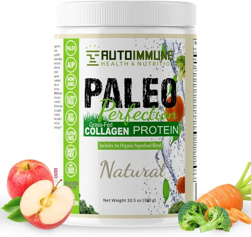 Miniatura 13 de Paleo Perfection - Polvo de proteína de colágeno de carne de res alimentada con pasto de chocolate doble sin estevia - Paleo, Keto, SCD, AIP