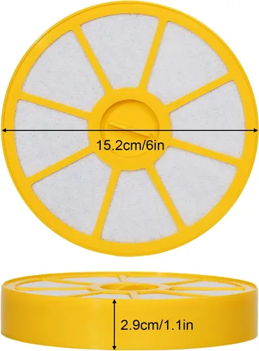 Miniatura 5 de HIFROM Kit de filtro de repuesto para pre-motor y filtro HEPA para alergia al motor DC05 DC08 DC14 DC15 aspiradoras lavables de repuesto 905401-01