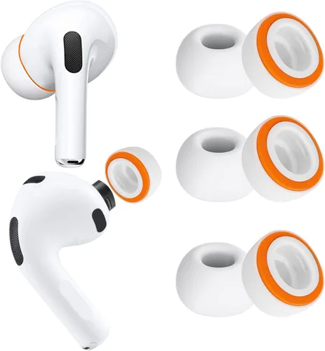 Miniatura 16 de KASOTT 2025 Actualizado para AirPods Pro 3 Puntas de Oído Híbridas de Espuma Viscoelástica y Silicona, Máxima Comodidad, Puntas Antideslizantes