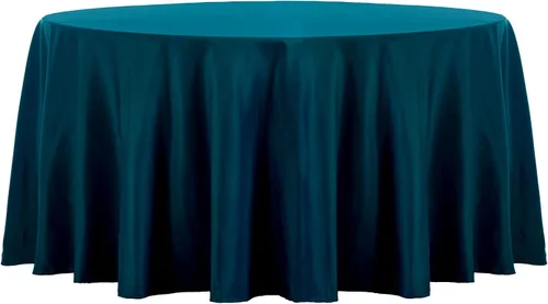 Miniatura 76 de Ascoza Paquete de 2 manteles rectangulares blancos de 60 x 84 pulgadas, tela de poliéster de 4 pies, para bodas, banquetes, restaurantes y fiestas
