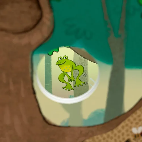 Miniatura 7 de HABA Mis primeros juegos: Amigos del bosque – Juegos 3D de memoria y asociación para niños pequeños, de 2 años en adelante, juguetes educativos