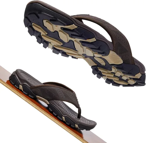 Miniatura 4 de Flip Flops for Men Beach Thong Sandals with Arch Support Water Resistant Slippers Shower Shoes