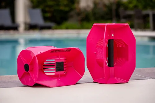 Miniatura 8 de Hydro Tone Hydro-Bell - Par de mancuernas para ejercicio de piscina, pesas de agua acuática para entrenamiento de fuerza funcional, resistente a