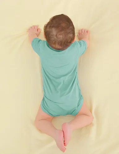 Miniatura 60 de Jimonda Body de rayón de bambú de manga corta para bebés, niños y niñas, trajes suaves para recién nacidos