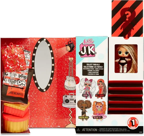 Miniatura 5 de L.O.L. Surprise! JK Mini Fashion Doll MC Swag con 15 sorpresas, incluyendo trajes de muñeca de vestir, accesorios exclusivos, regalos para niñas