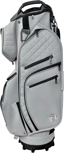 Miniatura 10 de Bolsa de lujo para carrito de golf, divisor de 14 vías, 12 bolsillos, construcción ligera, bolsa de golf de alta calidad para una organización