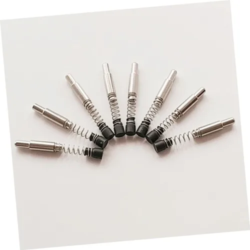 Miniatura 3 de 50 unids acero inoxidable con resorte de émbolo para 201 muro cortina muelle perno 0.3x0.3x1.5 in fácil montaje