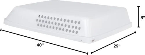 Miniatura 7 de ICON Cubierta de A/C del mercado de accesorios - se adapta a Dometic Pengiun Blanco