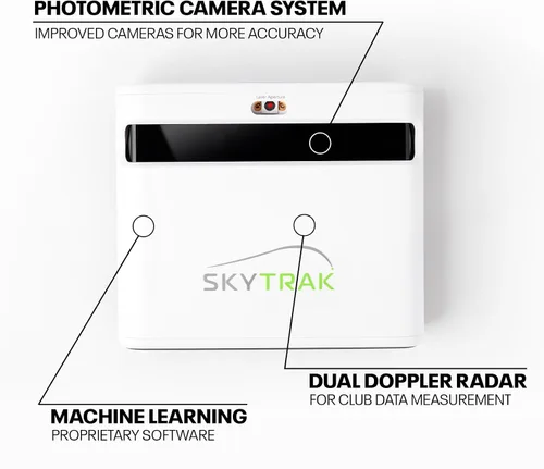 Miniatura 2 de Monitor de lanzamiento de golf y simulador de golf SkyTrak+