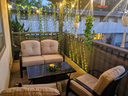 Miniatura 5 de Honche - Tira de luces LED de 300 luces en forma de hadas para cortina, 10 x 10 pies, con control remoto, luces de ventana para dormitorio, boda
