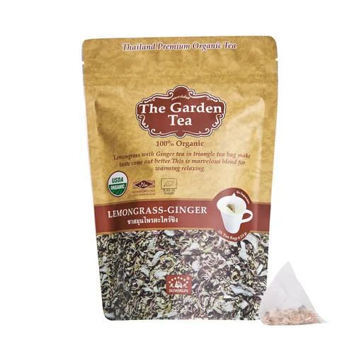 Miniatura 12 de Suwirun Té orgánico de citronela, 25 bolsas, producto de Tailandia, té de hierbas cítrico y refrescante, sin cafeína, sin calorías, alivia