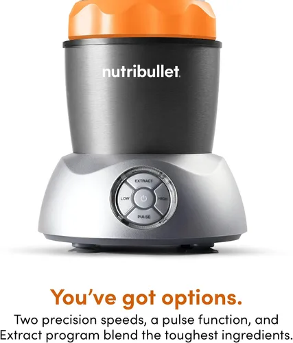 Miniatura 4 de NutriBullet NB50200OR Select 1000 Watt Naranja, 32 oz