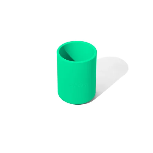 Miniatura 8 de Avanchy 6 onzas Mini vaso de silicona verde – taza para bebé, juego de platos para bebés, juego de platos para bebés, platos para primeros