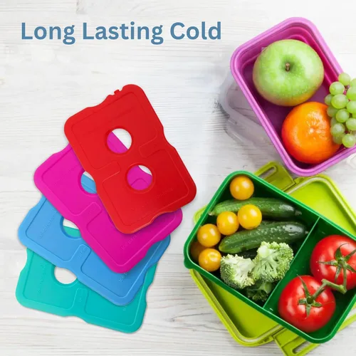 Miniatura 4 de GURIN Paquetes de hielo reutilizables para loncheras, refrigeradores de bolsas o mochilas, frías hasta 8-12 horas de larga duración para camping