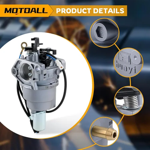 Miniatura 4 de MOTOALL Carburador para Toro 136-7826 Repl 127-9183 Timecutter 0 Cortacésped Giro Cero 452cc Motor