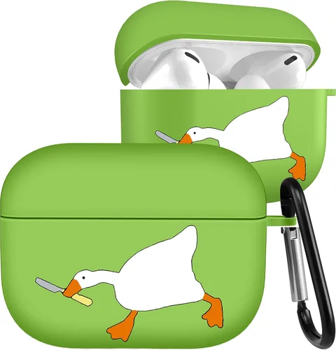 Funda para Airpod Pro de 2 generación, bonita y divertida funda de silicona para mujer, funda protectora de silicona para Air Pod Pro de 2ª Estético.