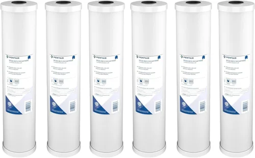 Miniatura 11 de Pentair Pentek RFC-20BB Filtro de Agua de Carbón Big Blue, 20 Pulgadas, Cartucho de Repuesto de Carbón de Flujo Radial de Servicio Pesado para Toda