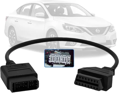 Miniatura 10 de Cable Adaptador OBD1 a OBD2 Compatible con Conector de 3 Pines para Honda, Adaptador de 3 Pines OBD1 a 16 Pines OBD2 para Vehículos Antiguos