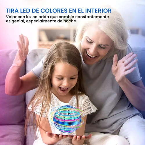 Miniatura 4 de LEMATRIX Juguete de bola de orbe volador 2023, bola flotante Boomerang Fly Fidget Spinner, juguetes geniales regalos para niños y niñas de 6, 7, 8