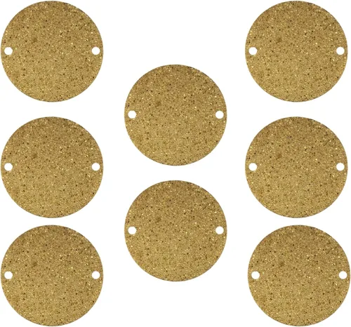 Miniatura 21 de John Bead Beadwork Findings - Colgante dorado (3 unidades)