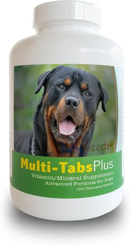 Miniatura 395 de Healthy Breeds American Staffordshire Terrier Multi-Tabs Plus tabletas masticables 180