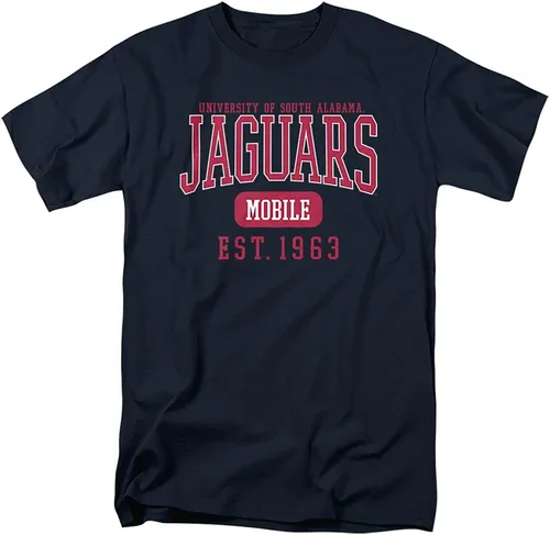 Miniatura 29 de LOGOVISION Camiseta de algodón unisex con diseño de fecha de este, para hombre y mujer, colección 3 Universidad de Bob Jones