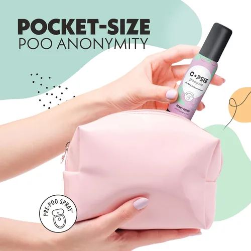 Miniatura 4 de Oopsie Poopsie Aerosol para inodoro, artículos esenciales de viaje, cada uno hasta 300 usos, desodorante de olor de baño con aceites esenciales