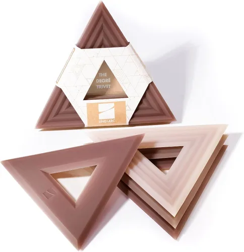 Miniatura 12 de LINE+ARC Salvamanteles de silicona extra gruesos (presentados en ELLE Decor y BuzzFeed) impermeables, aptos para lavavajillas, resistentes a