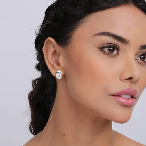 Miniatura 5 de LeCalla 925 Sterling Silver Small Medium Clip On Earrings Non-Pierced Clip-On Stud Earring for Teen Women