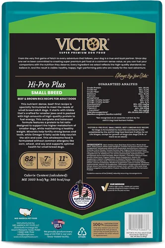 Miniatura 3 de VICTOR Classic - Hi-Pro para raza pequeña adulta, 5 libras